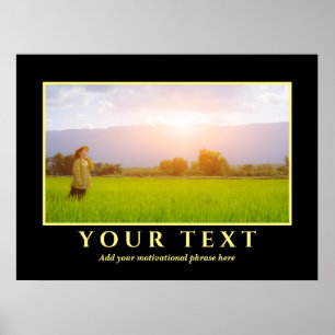 Hinzufügen eines Foto-Posters mit Inspiration Poster