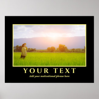Hinzufügen eines Foto-Posters mit Inspiration Poster