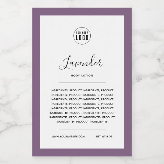 Hinzufügen eines für die Logo-Bearbeitung geeignet Weinetikett (Einzelnes Label)