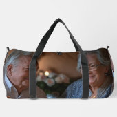 Hinzufügen eines Jubiläums-Fotos Duffle Bag (Rückseite)