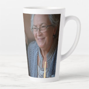Hinzufügen eines Jubiläums-Fotos Milchtasse