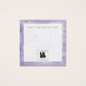 Hinzufügen eines Logo-Amethyst-Glitzer-Marbella-Oh (Vorderseite)