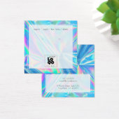 Hinzufügen eines Logo-Holografie-Iridescent-Earrin (Schreibtisch)