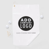 Hinzufügen eines Logos für Ihr Unternehmen Golfhandtuch (Insitu)