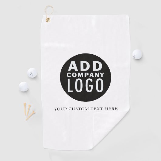 Hinzufügen eines Logos für Ihr Unternehmen Golfhandtuch (Insitu)