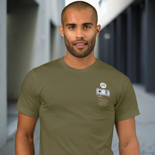 Hinzufügen eines Logos mit benutzerdefinierter Tex T-Shirt