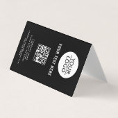 Hinzufügen eines Logos mit benutzerdefinierter Wer Visitenkarten (Vorderseite)