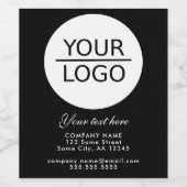 Hinzufügen eines Logos mit benutzerdefinierter Wer Weinetikett (Einzelnes Label)