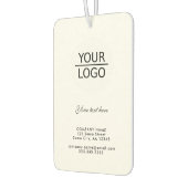 Hinzufügen eines Logos mit einer benutzerdefiniert Autolufterfrischer (Links)