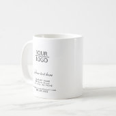 Hinzufügen eines Logos mit einer benutzerdefiniert Kaffeetasse (Vorderseite Links)