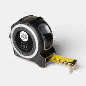 Hinzufügen eines Logos mit einer benutzerdefiniert Maßband (Winkel)