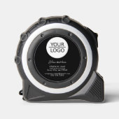 Hinzufügen eines Logos mit einer benutzerdefiniert Maßband (Vorderseite)