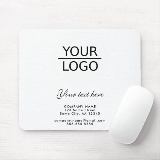 Hinzufügen eines Logos mit einer benutzerdefiniert Mousepad (Mit Mouse)