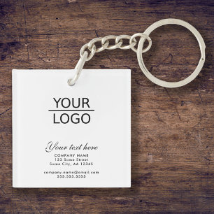 Hinzufügen eines Logos mit einer benutzerdefiniert Schlüsselanhänger