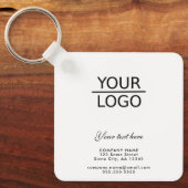 Hinzufügen eines Logos mit einer benutzerdefiniert Schlüsselanhänger (Vorderseite)