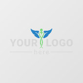 Hinzufügen eines Logos oder einer beliebigen Bildv Fensteraufkleber (Blatt)