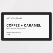 Hinzufügen eines modernen, Minimalistisch bearbeit Etiketten (Design 1)