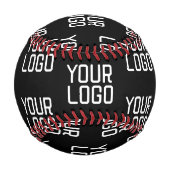 Hinzufügen eines Musters für wiederholte Logowiede Baseball (Rückseite)