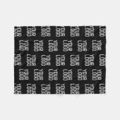 Hinzufügen eines Musters für wiederholte Logowiede Fleecedecke (Vorderseite (Horizontal))