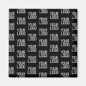 Hinzufügen eines Musters für wiederholte Logowiede Magnet (Vorne)