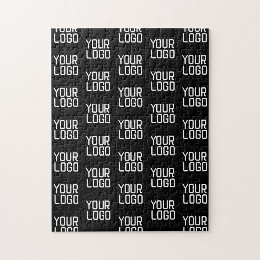 Hinzufügen eines Musters für wiederholte Logowiede Puzzle (Vertikal)