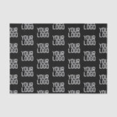 Hinzufügen eines Musters für wiederholte Logowiede Seidenpapier (Vorderseite)