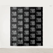 Hinzufügen eines Musters für wiederholte Logowiede Wandteppich (Vorderseite)