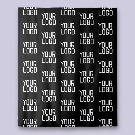 Hinzufügen eines Musters für wiederholte Logowiede Wandteppich