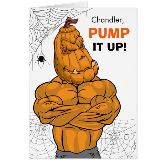 Hinzufügen eines Namens Halloween Jack o' Lantern (Vorne)