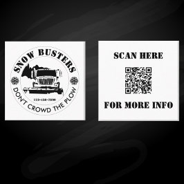 Hinzufügen eines neuen Logos für das Entfernen von Quadratische Visitenkarte