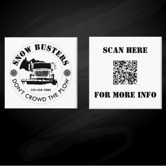 Hinzufügen eines neuen Logos für das Entfernen von Quadratische Visitenkarte