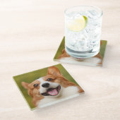 Hinzufügen eines Personalisierten, benutzerdefinie Glasuntersetzer (Schrägansicht)