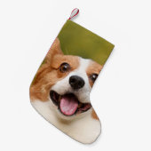 Hinzufügen eines Personalisierten, benutzerdefinie Kleiner Weihnachtsstrumpf (Vorderansicht (hängend))