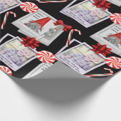 Hinzufügen eines quadratischen Foto Geschenks vom  Geschenkpapier (Ecke)