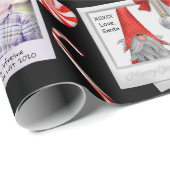 Hinzufügen eines quadratischen Foto Geschenks vom  Geschenkpapier (Rolleneckpunkt)