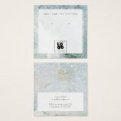 Hinzufügen eines QUartz-Glitzer Crystal Earring Di (Vorne & Hinten)