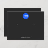 Hinzufügen eines schwarzen, großen Werbebildschirm Einladung (Vorne/Hinten)