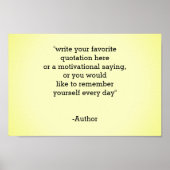 Hinzufügen/Erstellen Ihres eigenen Angebots Poster (Vorne)