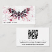 Hinzufügen Ihrer Art QR Code Foto Business Card Visitenkarte (Vorne/Hinten)