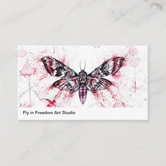 Hinzufügen Ihrer Art QR Code Foto Business Card Visitenkarte (Vorderseite)