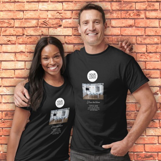 Hinzufügen Ihrer Foto-Werbeaktion für benutzerdefi T-Shirt