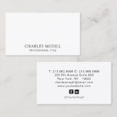 Hinzufügen Ihrer Geschäftskarte für das Logo "Cust Visitenkarte (Vorne/Hinten)