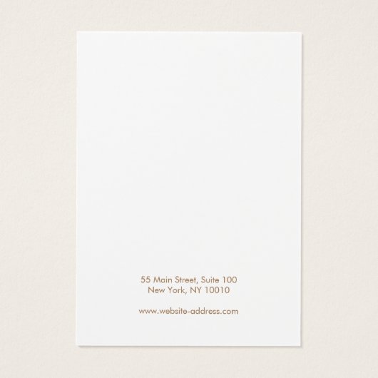 Hinzufügen Ihrer Logo-Bokeh-Ohrsichtkarte (Rückseite)