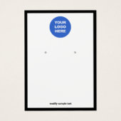 Hinzufügen Ihrer Logo-Border-Ohrsichtkarte (Vorderseite)