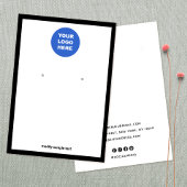 Hinzufügen Ihrer Logo-Border-Ohrsichtkarte