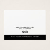 Hinzufügen Ihrer Logo-Frisur-Clip-Karte (Rückseite)