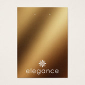 Hinzufügen Ihrer Logo-Gold-Ohrring-Anzeigetafel (Vorderseite)