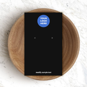 Hinzufügen Ihrer Logo-Karte mit einfacher schwarze