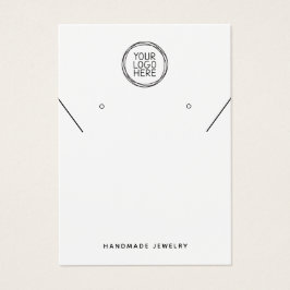 Hinzufügen Ihrer Logo-QR-Kette Ohrringe-Display-Ka