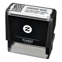 Hinzufügen Ihrer Logo-Rücksendeadresse Permastempel